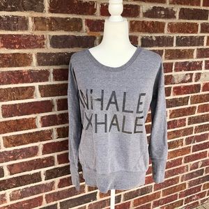 Women’s Xersion Inhale Exhale Sweatshirt Sz Medium